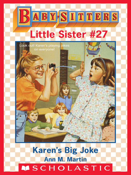 Cover image for Karen's Big Joke